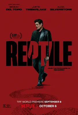 《冷血动物》Reptile (2023) 【悬疑/犯罪/美国】1080P | 血色谜案×人性蜕皮×本尼西奥封神 | 内封简繁英字幕