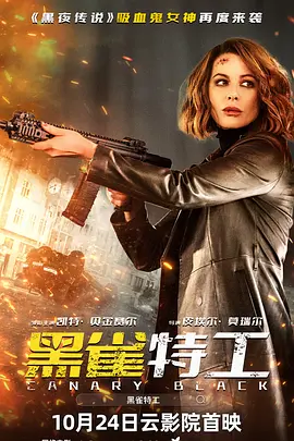 《黑雀特工》 (2024) 【动作/剧情/英国】 凯特·贝金赛尔回归女打星 | 《飓风营救》导演最新力作