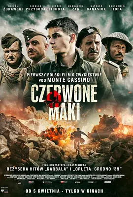 《浴血卡西诺》 (2024) 【剧情/历史/战争/波兰】 二战史诗级战争巨制 | 鲜血染红的蒙特卡西诺