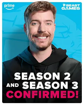 《野兽游戏》第二季 (2026) 【真人秀/美国/竞技】 | MrBeast亿万挑战回归 | 亚马逊史上最大规模生存游戏