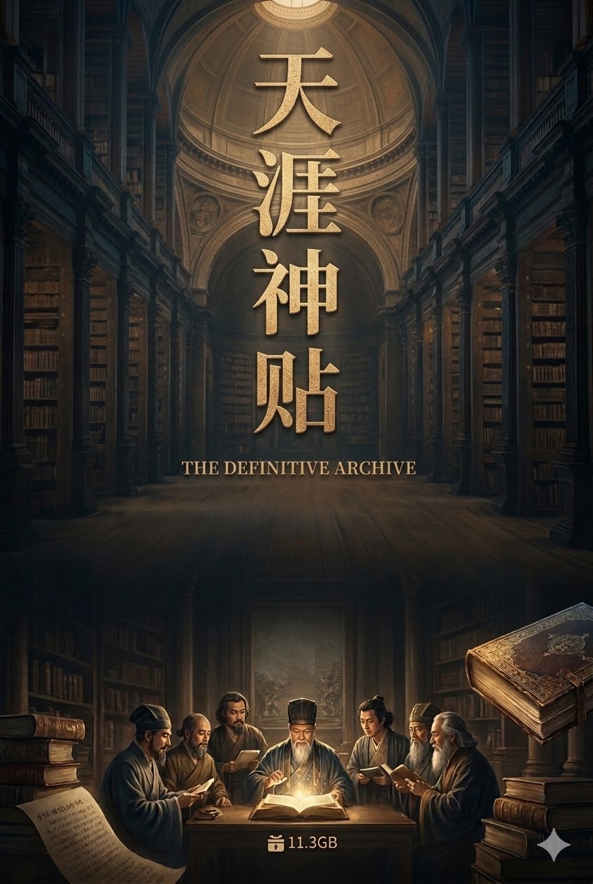 《天涯神贴高阶合集》 (2026版) 【互联网/归档/知识/文化】 | 11.3GB全网最强归档 | 揭秘地产预测与人性真相的顶级神贴