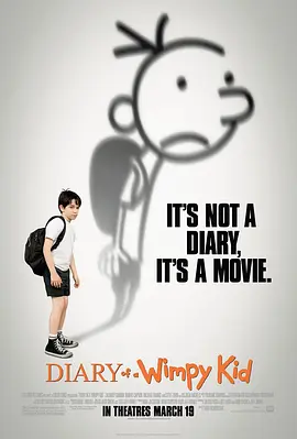 《小屁孩日记》 (2010) 【美国/喜剧/家庭】 | 校园生存法则大挑战 | 囧男孩的成长尴尬现场