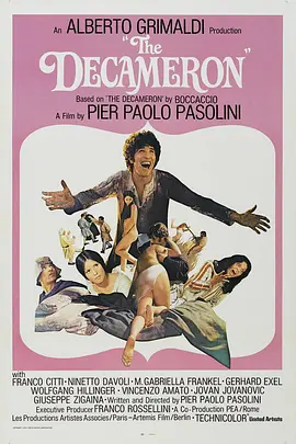《十日谈》 (1971) 【意大利/剧情/喜剧/爱情/历史】 | 帕索里尼生命三部曲序章 | 极致的情欲与古典现实主义盛宴
