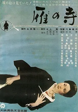 《雁之寺》 (1962) 【日本/剧情/爱情】 | 情欲与佛门的暗黑纠葛 | 川岛雄三镜头下的新藤电影美学巅峰