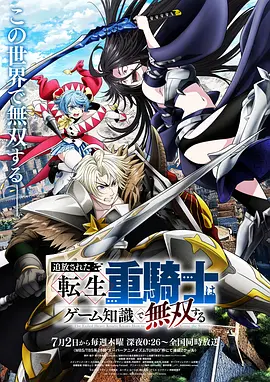 《被追放的转生重骑士用游戏知识开无双》 (2026) 【日本/动画】 | 缺陷职业的逆袭神话 | 2026七月新番最强异世界爽番
